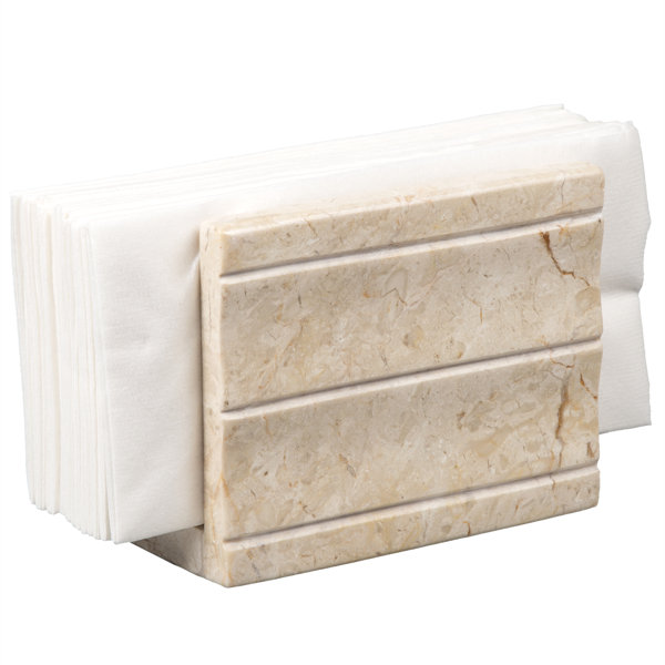 Red Barrel Studio® Marble Napkin Holder Wayfair